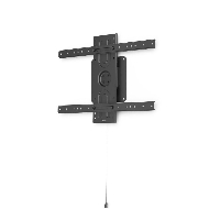 Стенна стойка HAMA, За портретен и пейзажен формат, 94 до 203 см (37" - 80"), 50 кг, Черна