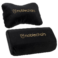 Комплект възглавници Геймърски стол noblechairs EPIC/ICON/HERO - Черно/Злато