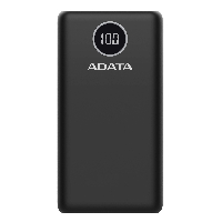 Външна батерия ADATA P20000, 20000 mAh, Black