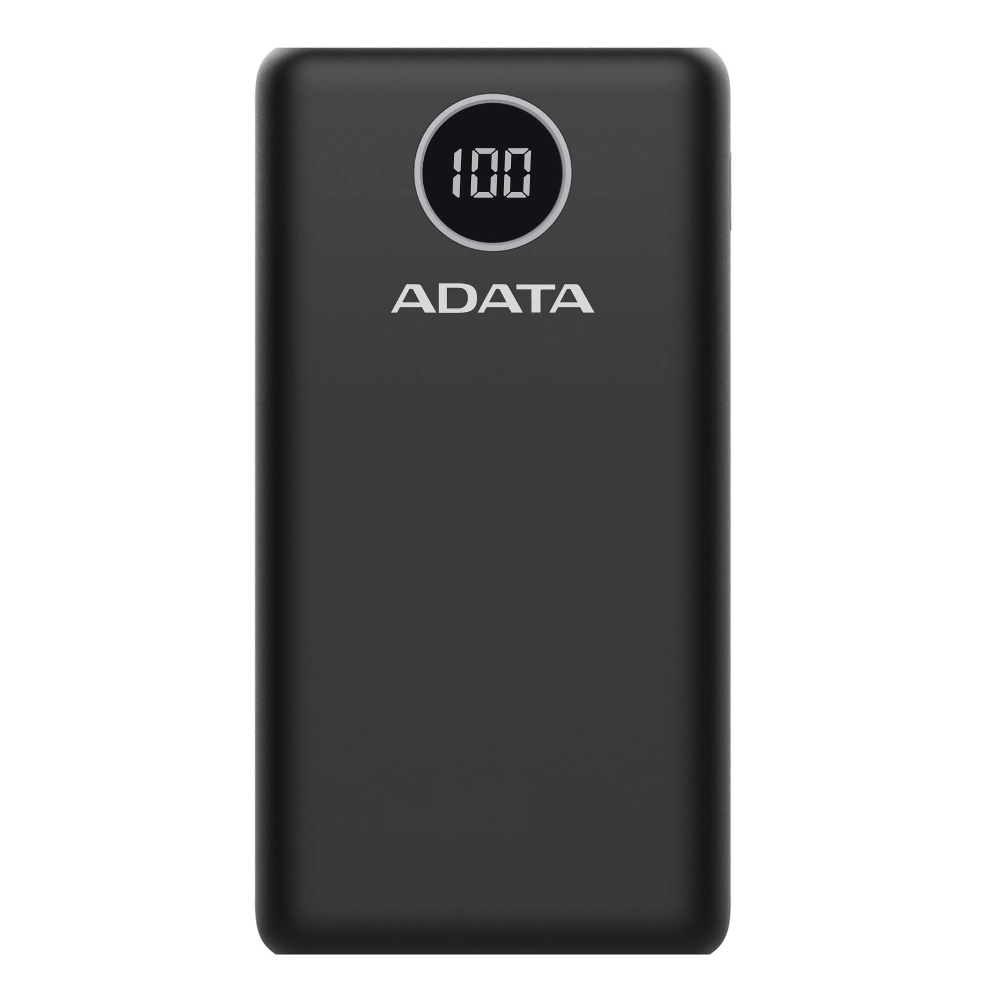 Външна батерия ADATA P20000, 20000 mAh, Black