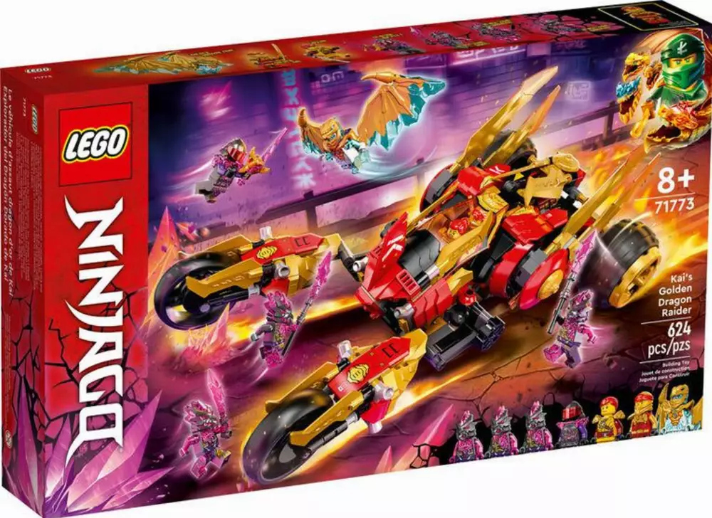 LEGO Ninjago - Kai's Golden Dragon Raider - 71773