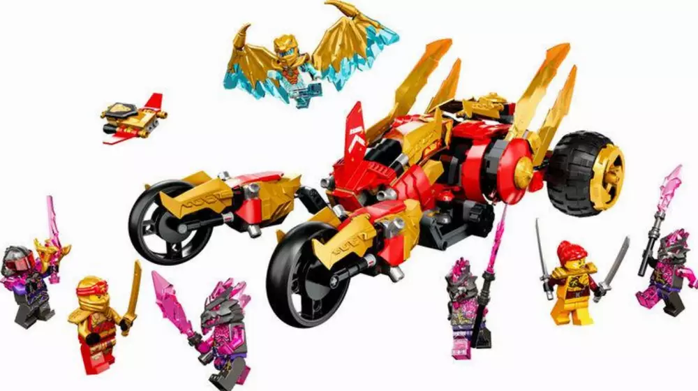 LEGO Ninjago - Kai's Golden Dragon Raider - 71773