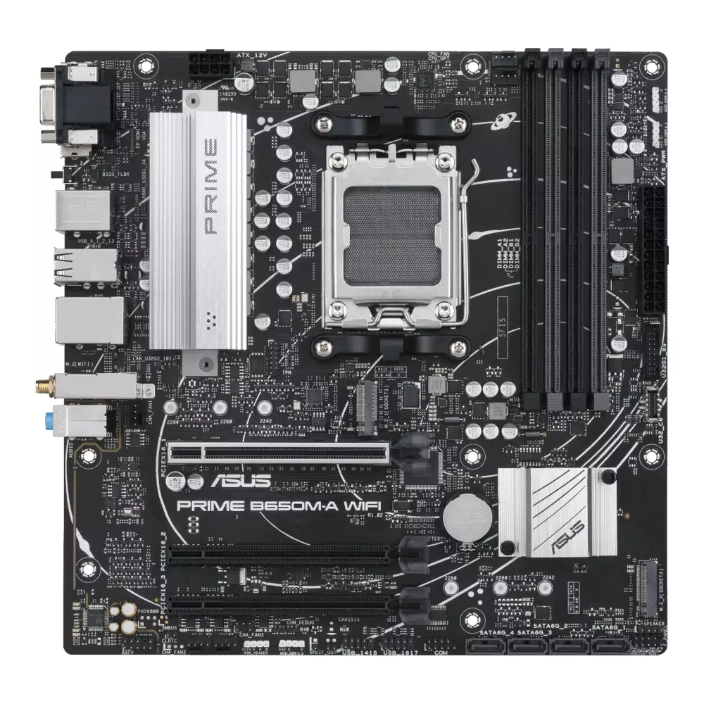 Дънна платка ASUS PRIME B650M-A WI-FI 6 AM5 DDR5