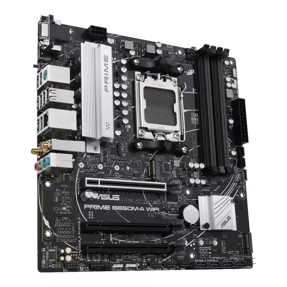 Дънна платка ASUS PRIME B650M-A WI-FI 6 AM5 DDR5