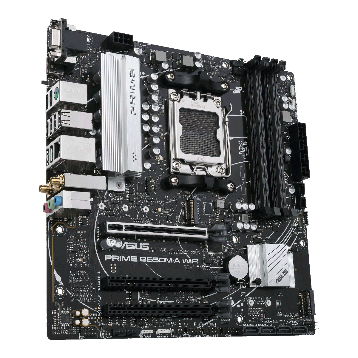 Дънна платка ASUS PRIME B650M-A WI-FI 6 AM5 DDR5