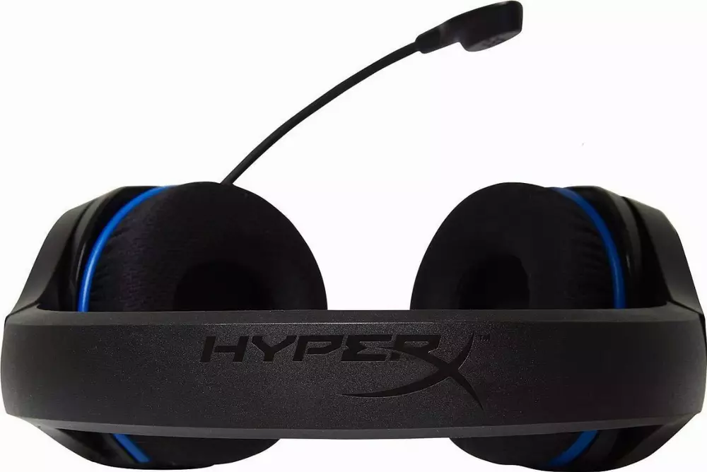 Геймърски слушалки HyperX Cloud Stinger Core (PS4/PS5), Микрофон, Черни/Син