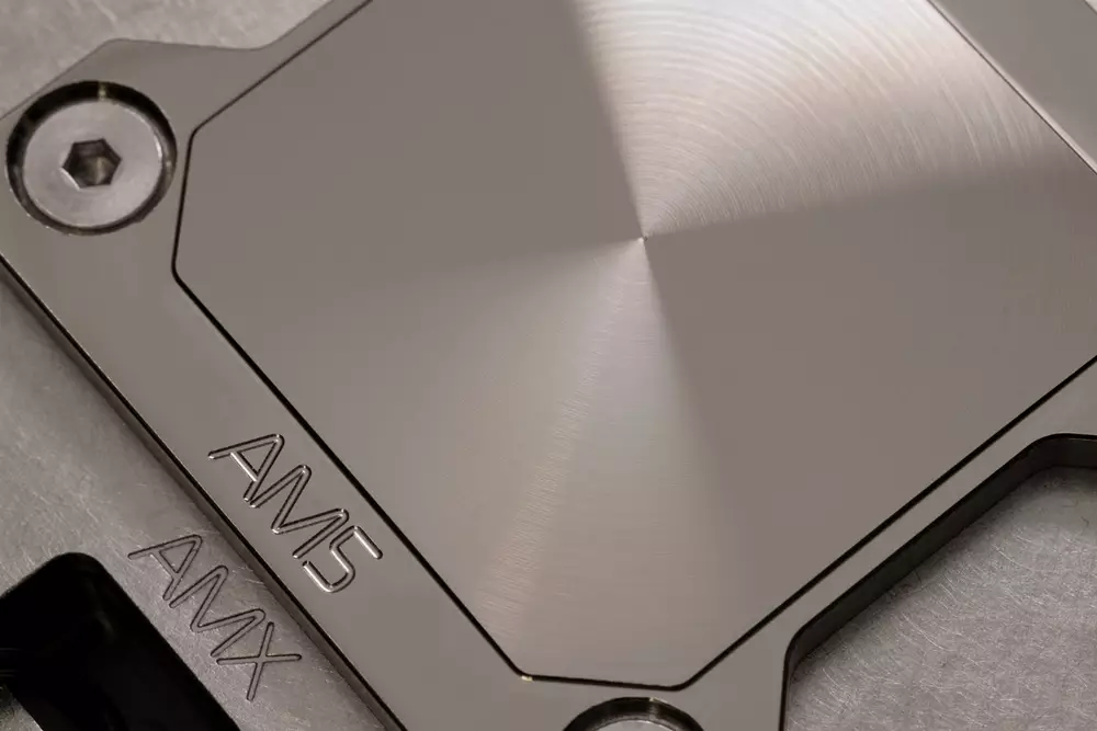 Воден блок EK-Quantum Velocity² D-RGB AM5 Nickel + Plexi