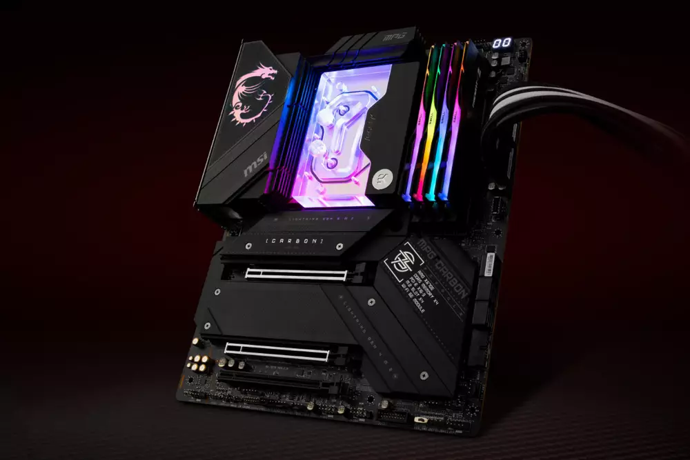 Воден блок EK-Quantum Velocity&sup2; D-RGB AM5 Nickel + Plexi