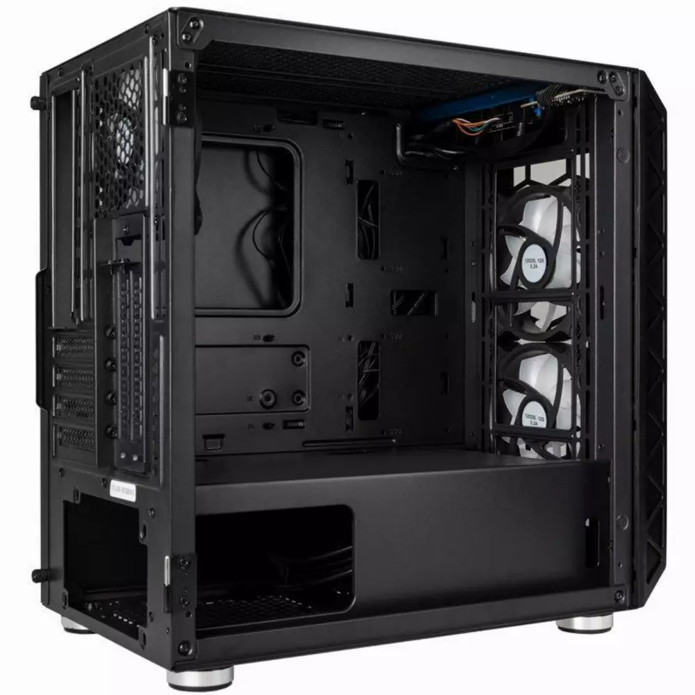 Кутия Kolink Citadel Cube Mesh SE ARGB, Черен