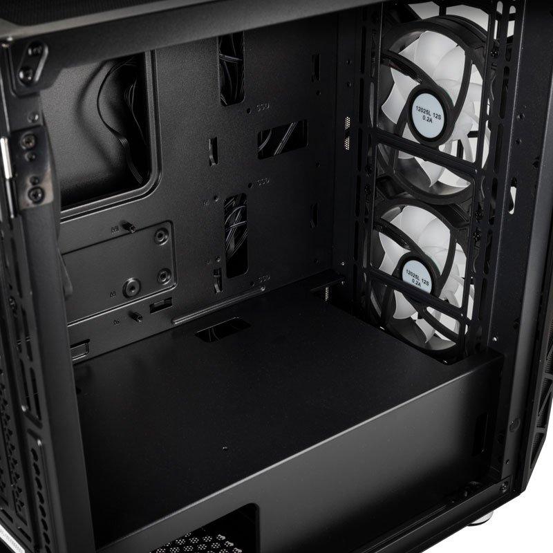 Кутия Kolink Citadel Cube Mesh SE ARGB, Черен