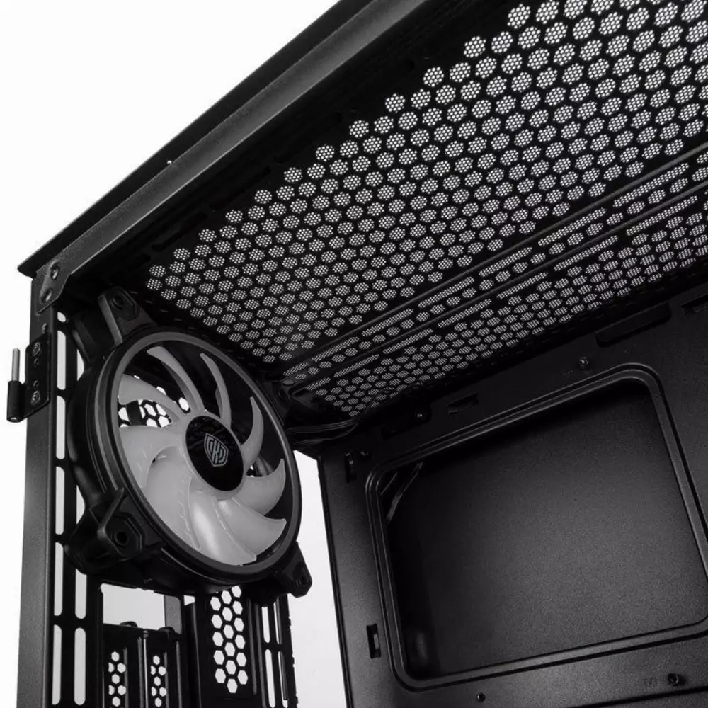 Кутия Kolink Citadel Cube Mesh SE ARGB, Черен