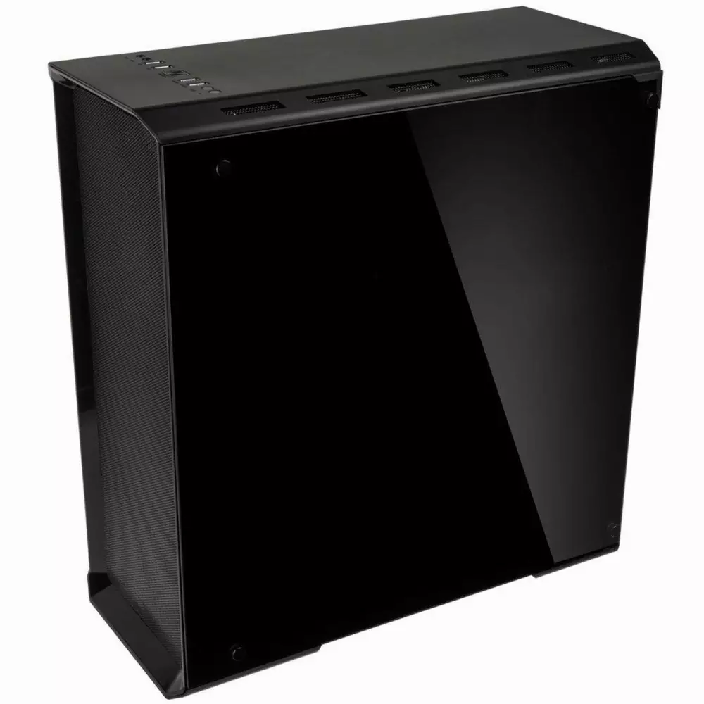 Кутия Kolink Levante V2 ARGB TG Mesh, Mid-Tower, Черен