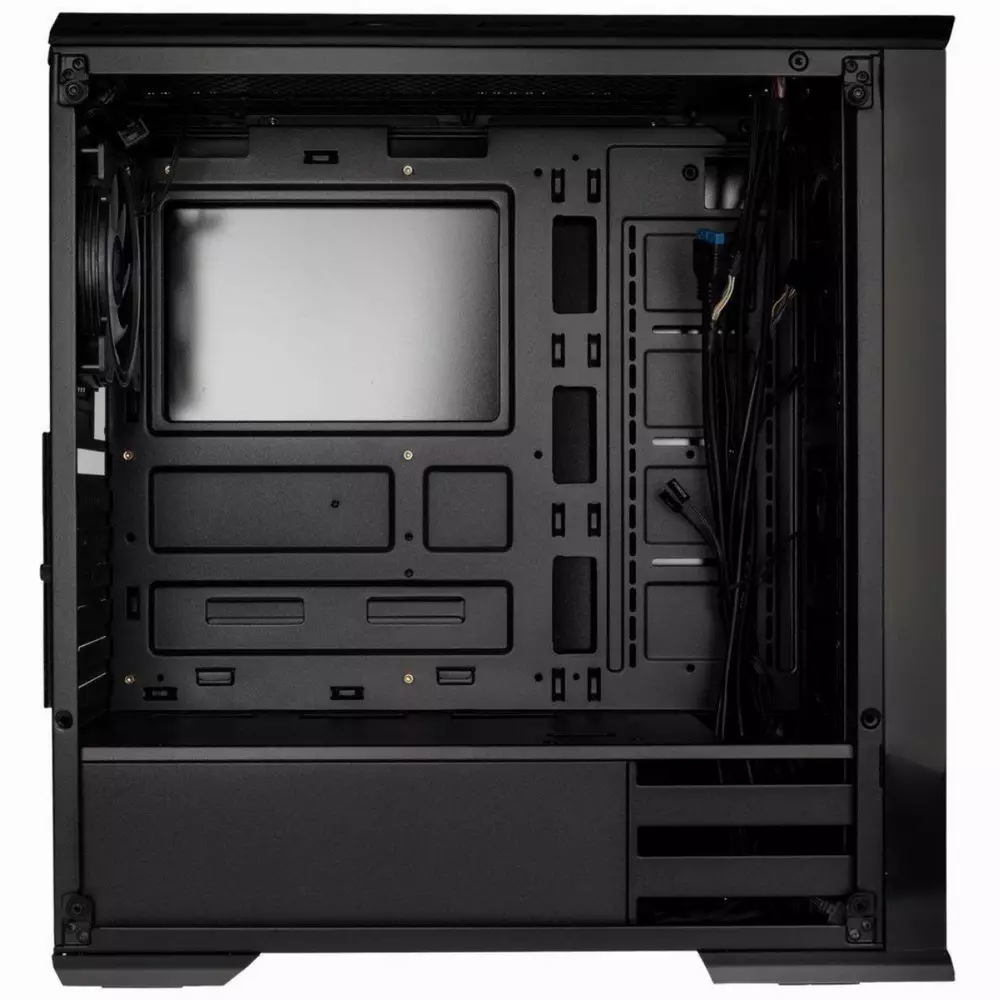 Кутия Kolink Levante V2 ARGB TG Mesh, Mid-Tower, Черен