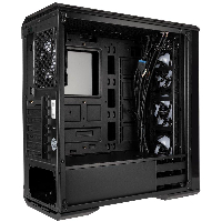 Кутия Kolink Levante V2 ARGB TG Mesh, Mid-Tower, Черен