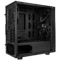 Кутия Kolink Stronghold M TG, MicroATX, Black