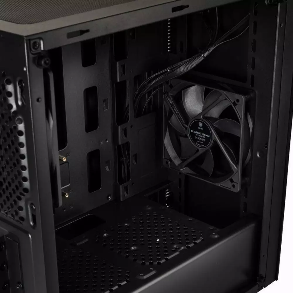Кутия Kolink Stronghold M TG, MicroATX, Black