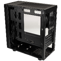 Кутия Kolink Stronghold M TG, MicroATX, Black