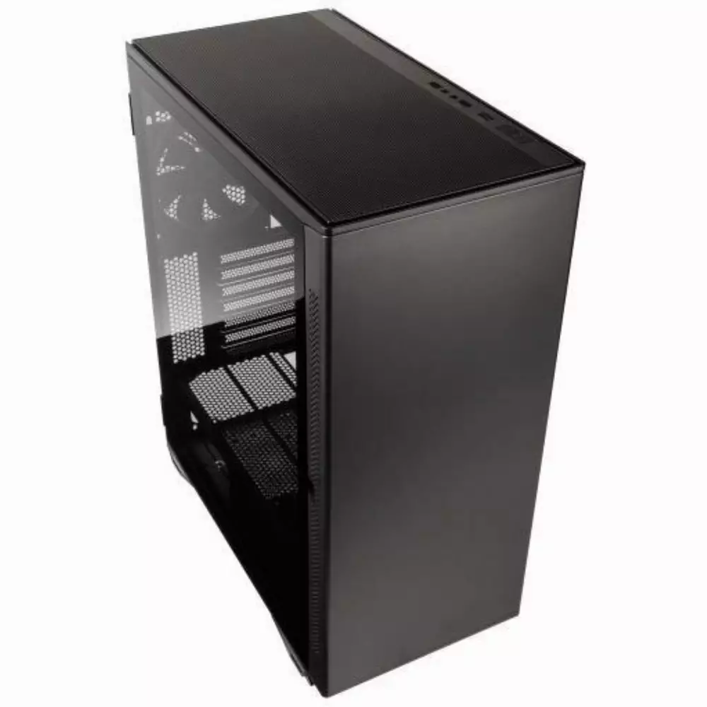 Кутия Kolink Stronghold Barricade, Mid-Tower, Gunmetal Grey
