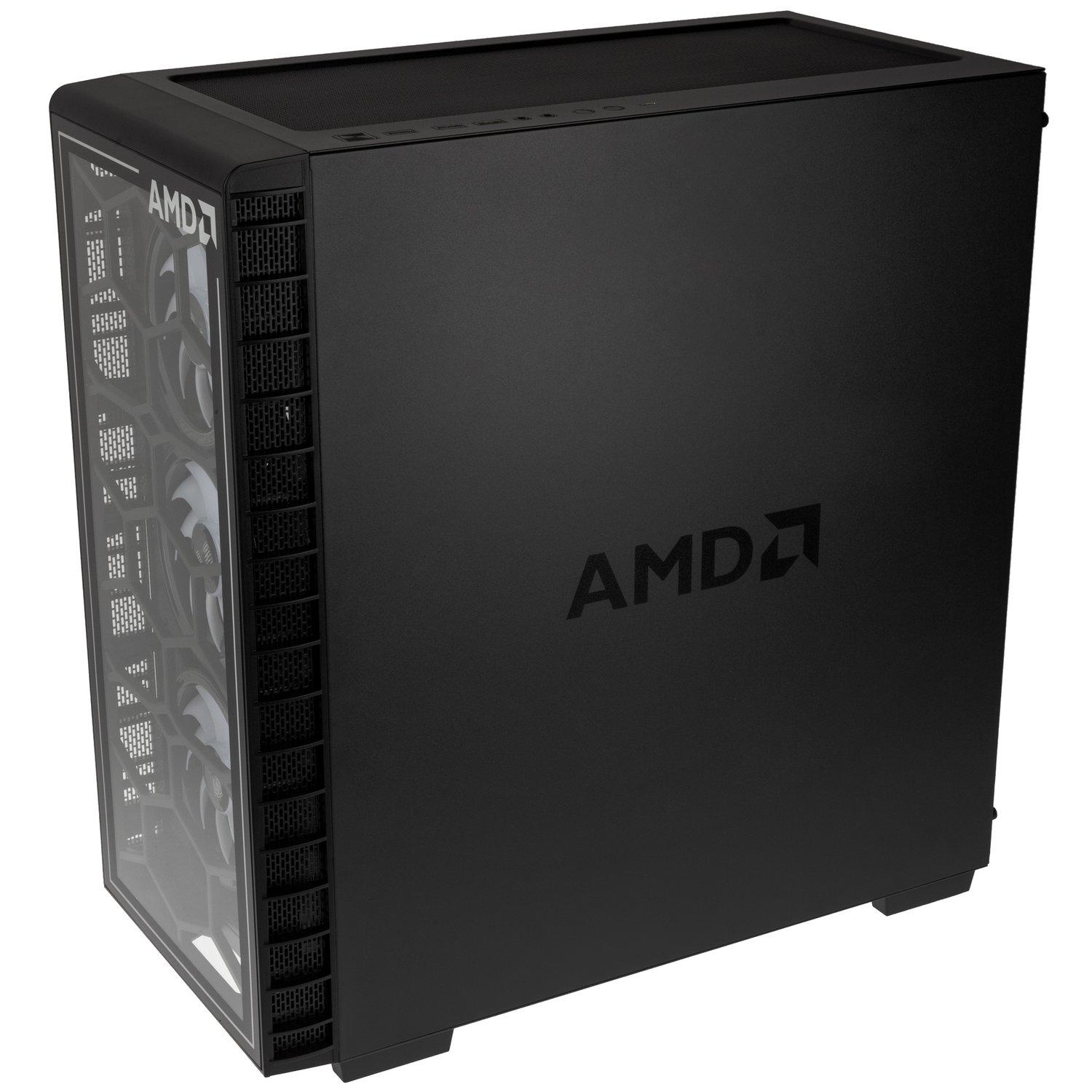 Кутия Kolink Observatory Y AMD ARGB, Mid-Tower, Черен