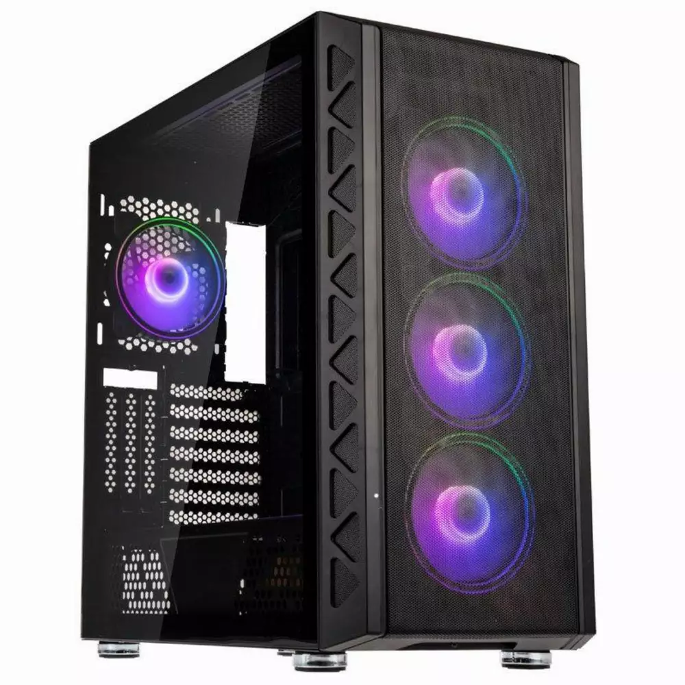 Кутия Kolink Citadel Mesh ATX ARGB, Mid-Tower, Черен