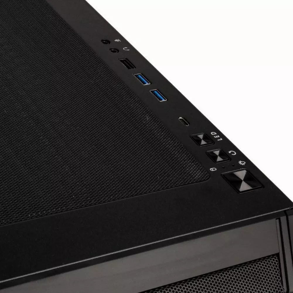 Кутия Kolink Citadel Mesh ATX ARGB, Mid-Tower, Черен