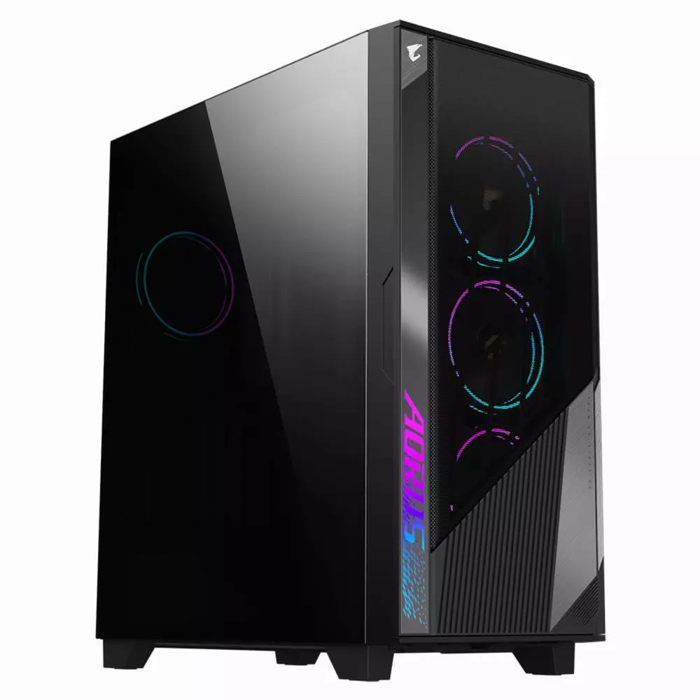 Кутия Gigabyte AORUS C500 Tempered Glass RGB Fusion 2.0 Mid Tower
