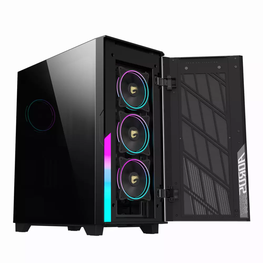 Кутия Gigabyte AORUS C500 Tempered Glass RGB Fusion 2.0 Mid Tower