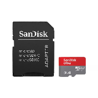 Карта памет SANDISK Ultra microSDXC, 256GB, A1, UHS-I, U1, Class 10, 150MB/s, Адаптер