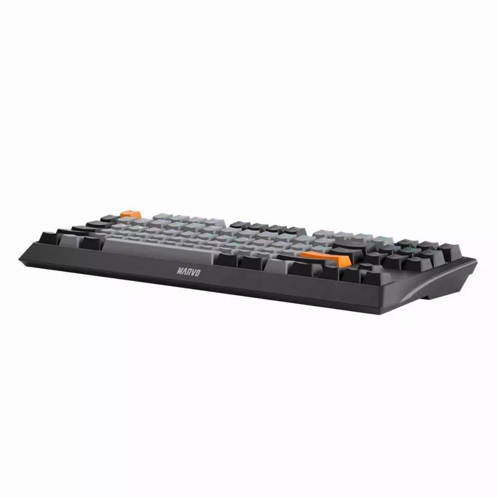 Gaming μηχανικό πληκτρολόγιο Marvo KG980-B - RGB, Blue switches, TKL