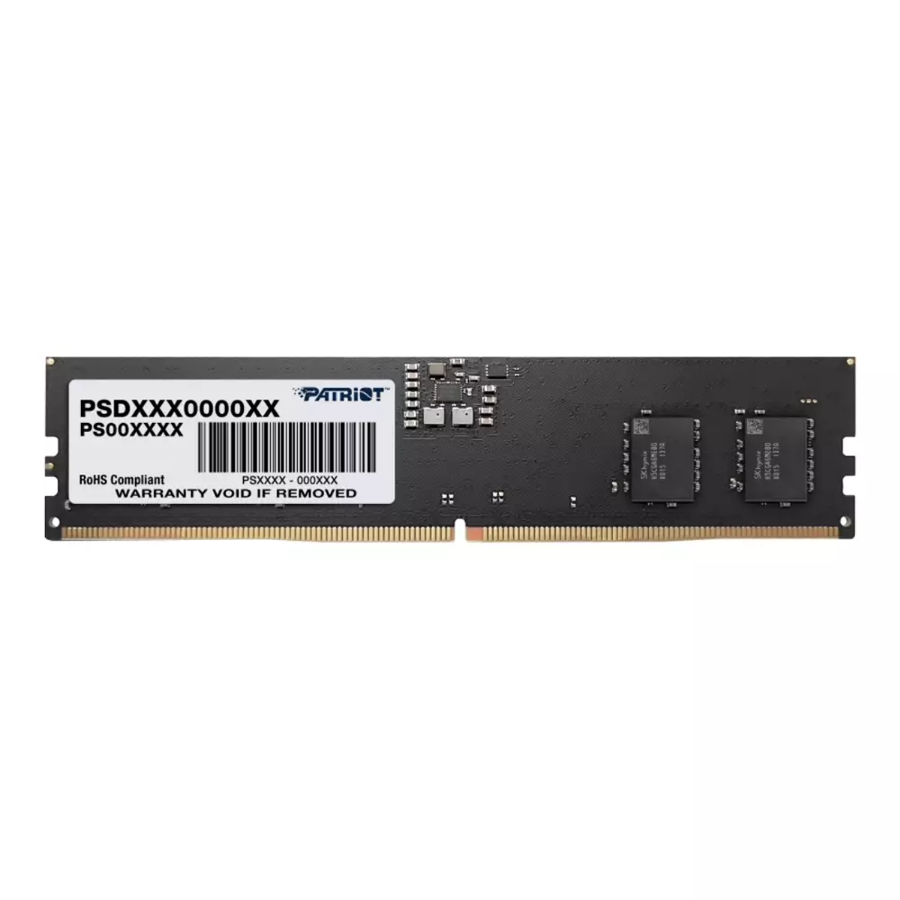 Памет Patriot Signature 8GB DDR5 4800Mhz CL40 - PSD58G480041