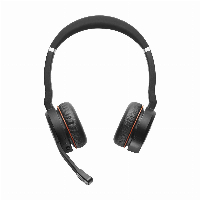 Слушалки Jabra Evolve 75, Стерео, Микрофон, SME, Link 380a, Черен