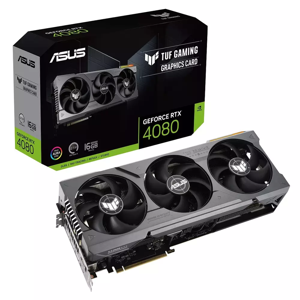 Видео карта ASUS TUF Gaming GeForce RTX 4080 16GB GDDR6X - 90YV0IB1-M0NA00