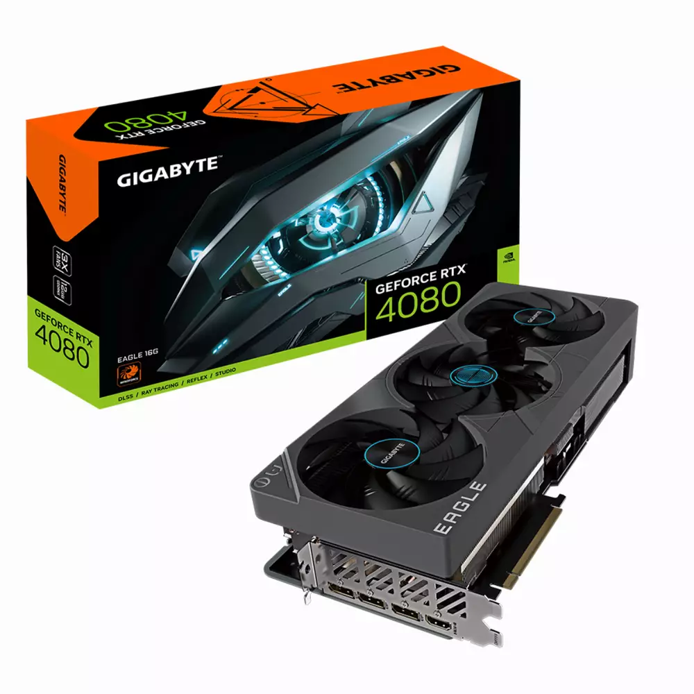 Видео карта Gigabyte GeForce RTX 4080 EAGLE OC 16GB GDDR6X