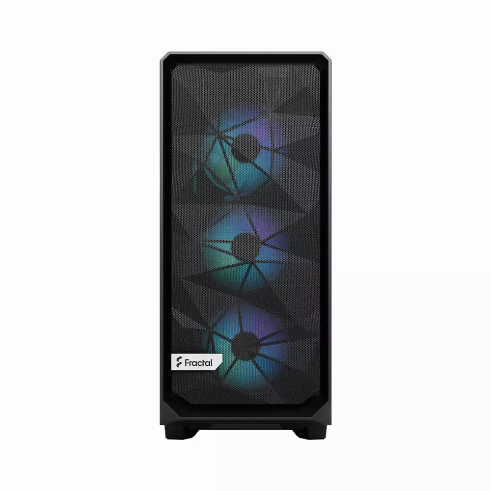 Кутия Fractal Meshify 2 Compact RGB Black TG Light - FD-C-MES2C-06