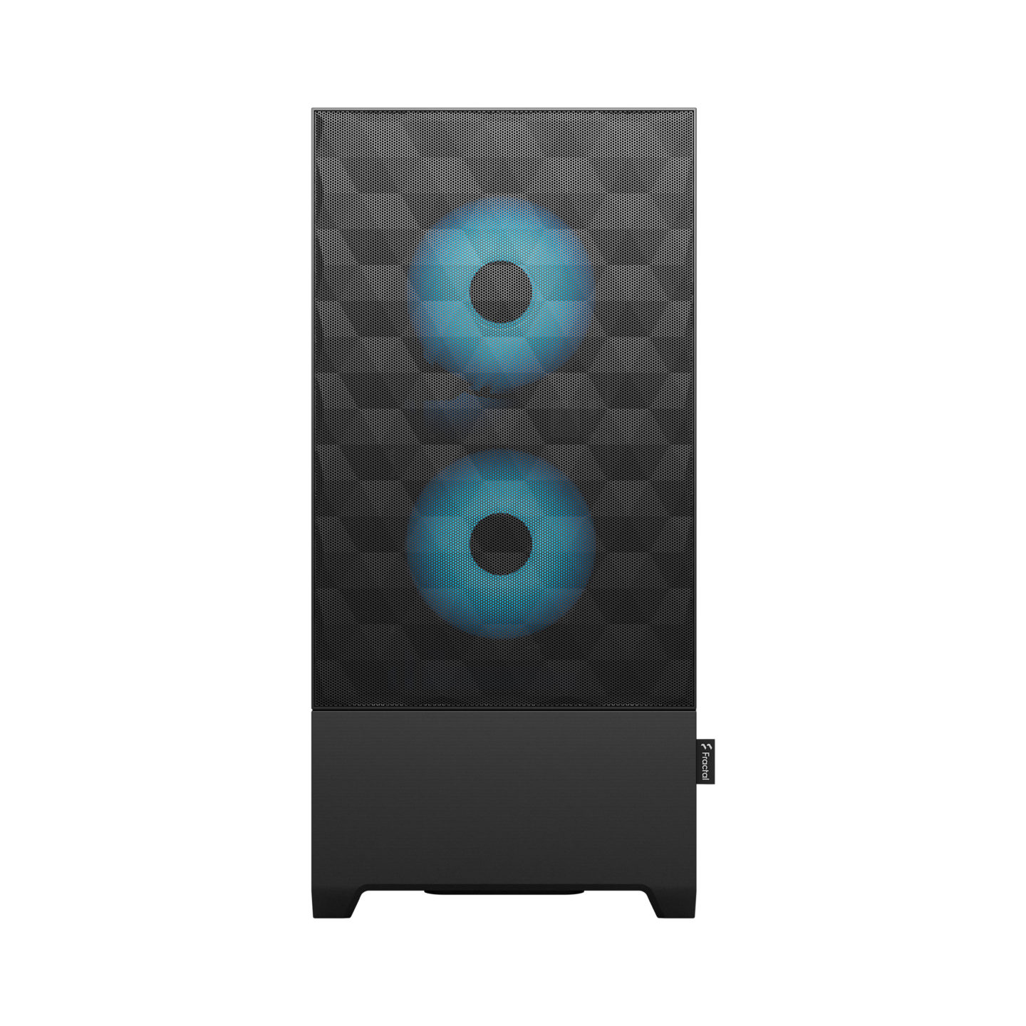 Case Fractal Pop Air RGB Cyan Core TG Clear - FD-C-POR1A-02