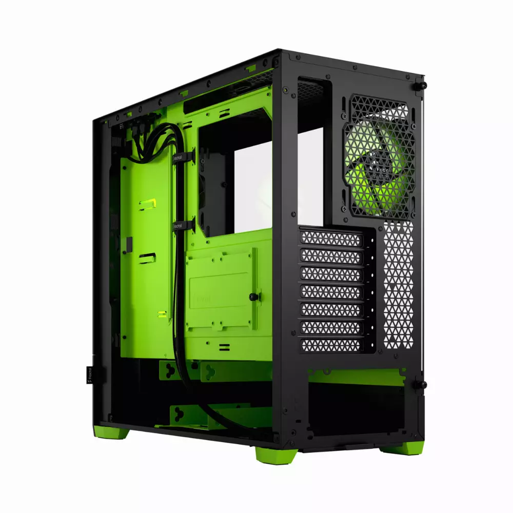 Кутия Fractal Pop Air RGB Green Core TG Clear - FD-C-POR1A-04