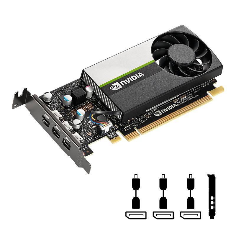 Видео карта PNY NVIDIA Quadro T400 4GB GDDR6, mini DisplayPort