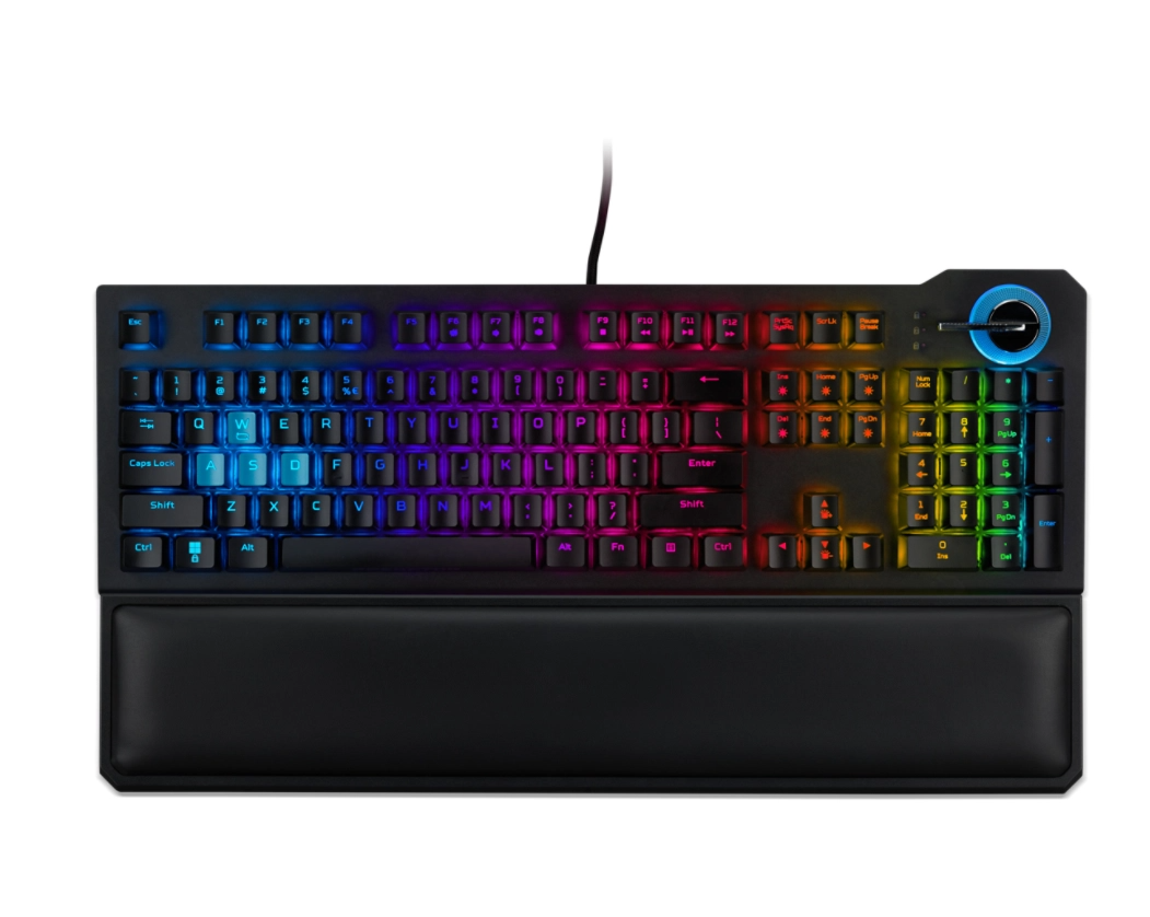 Геймърска механична клавиатура Acer Predator Aethon 700, черна - GP.KBD11.01N