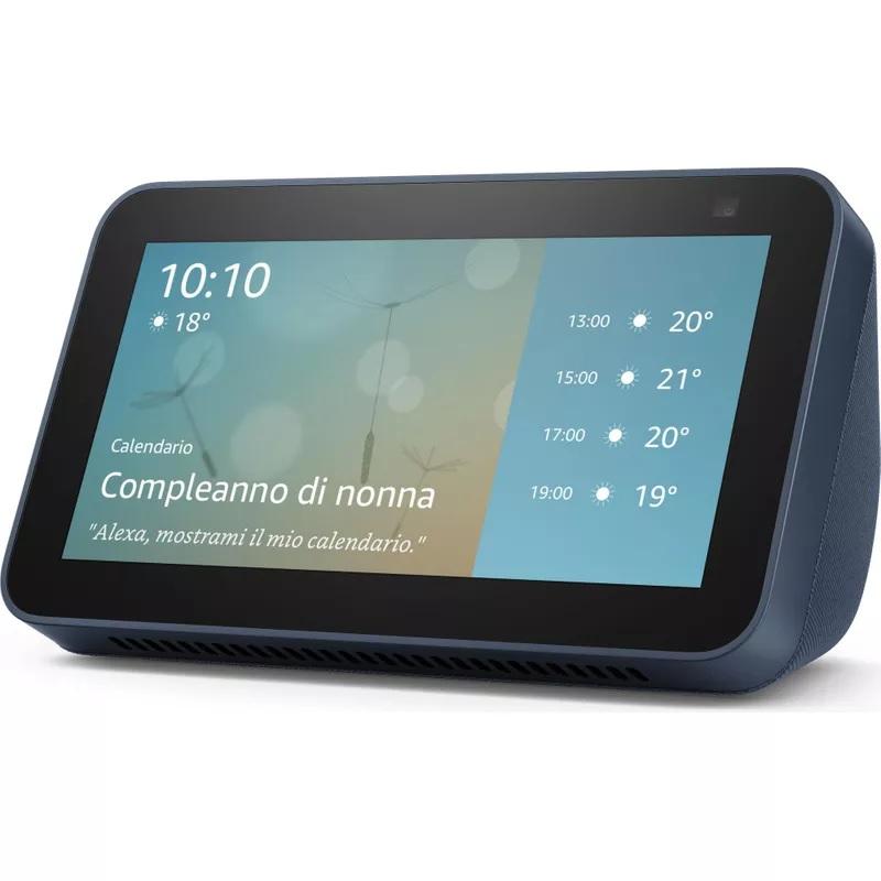 Смарт тонколона Amazon Echo Show 5, 2nd Gen., Сензорен екран, Гласов асистент, Син