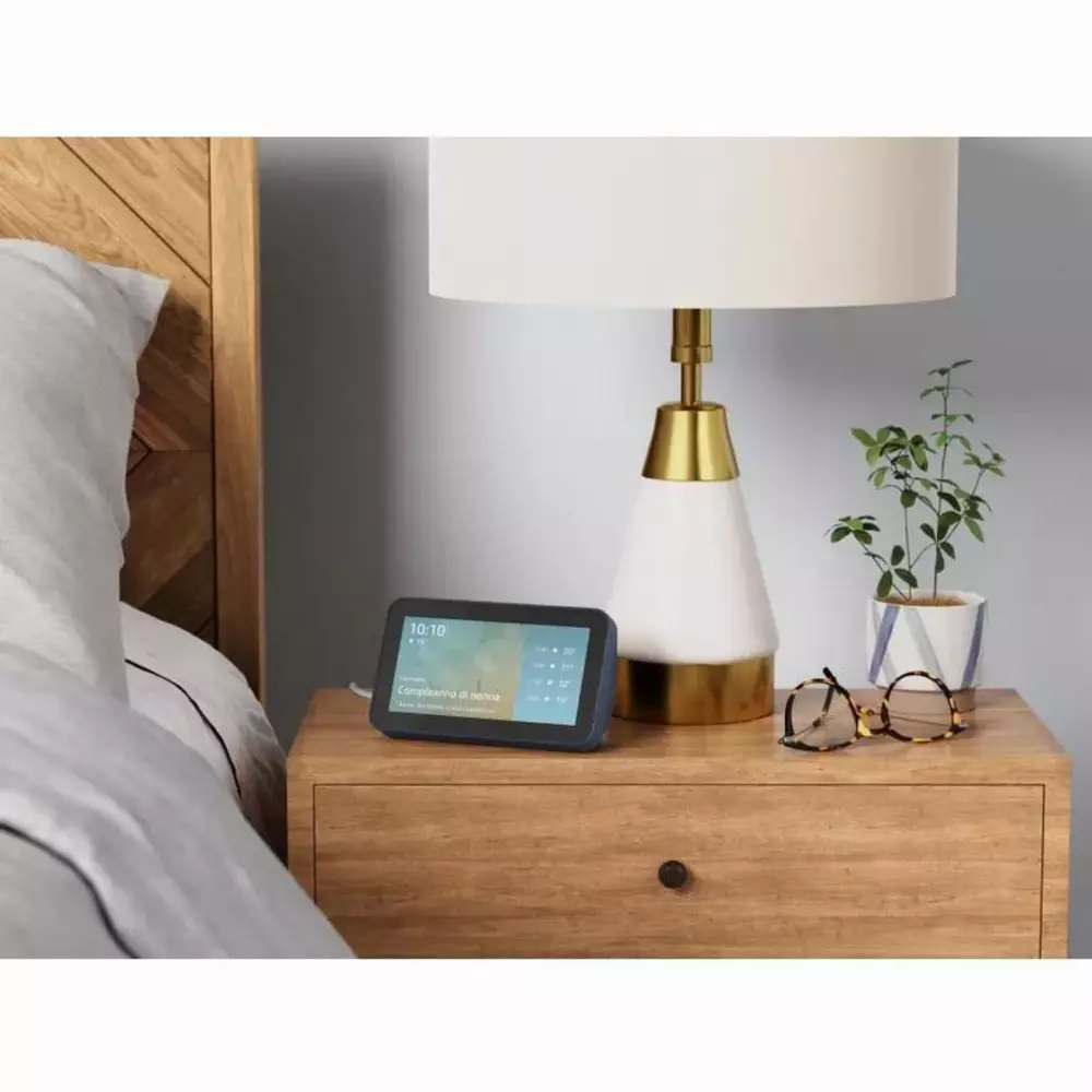 Смарт тонколона Amazon Echo Show 5, 2nd Gen., Сензорен екран, Гласов асистент, Син