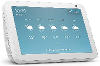 Смарт тонколона Amazon Echo Show 8, Сензорен екран, Гласов асистент, Бял