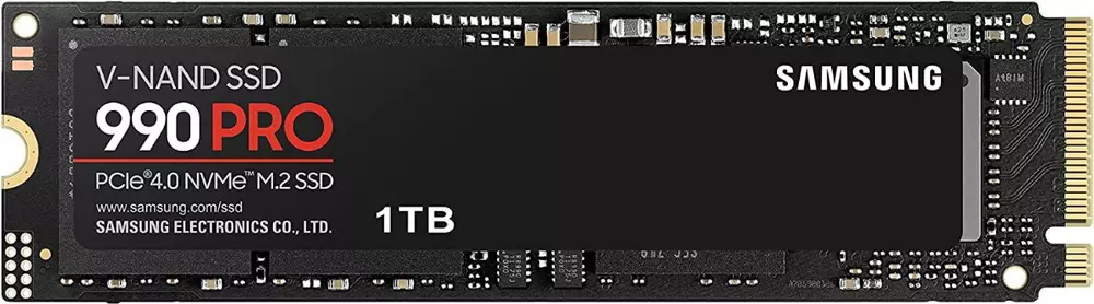 SSD-Disk SAMSUNG 990 PRO 1TB M.2 2280 NVMe PCIe Gen 4.0 x4 - MZ-V9P1T0BW