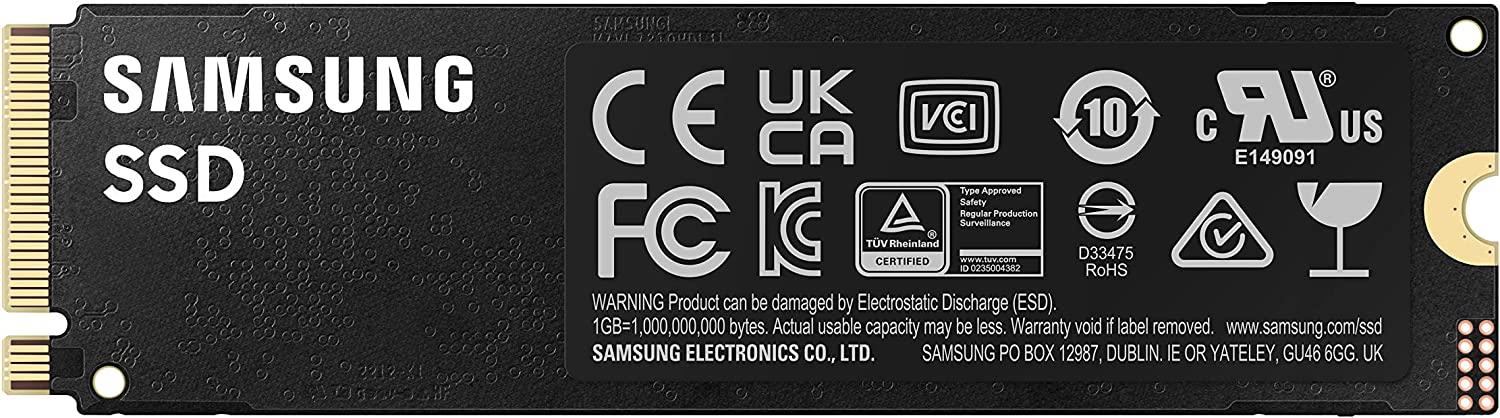 Диск SSD SAMSUNG 990 PRO 2TB M.2 2280 NVMe PCIe Gen 4.0 x4 - MZ-V9P2T0BW