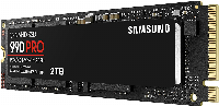 Диск SSD SAMSUNG 990 PRO 2TB M.2 2280 NVMe PCIe Gen 4.0 x4 - MZ-V9P2T0BW