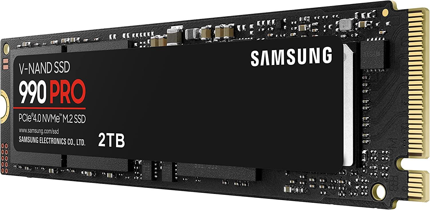 Диск SSD SAMSUNG 990 PRO 2TB M.2 2280 NVMe PCIe Gen 4.0 x4 - MZ-V9P2T0BW