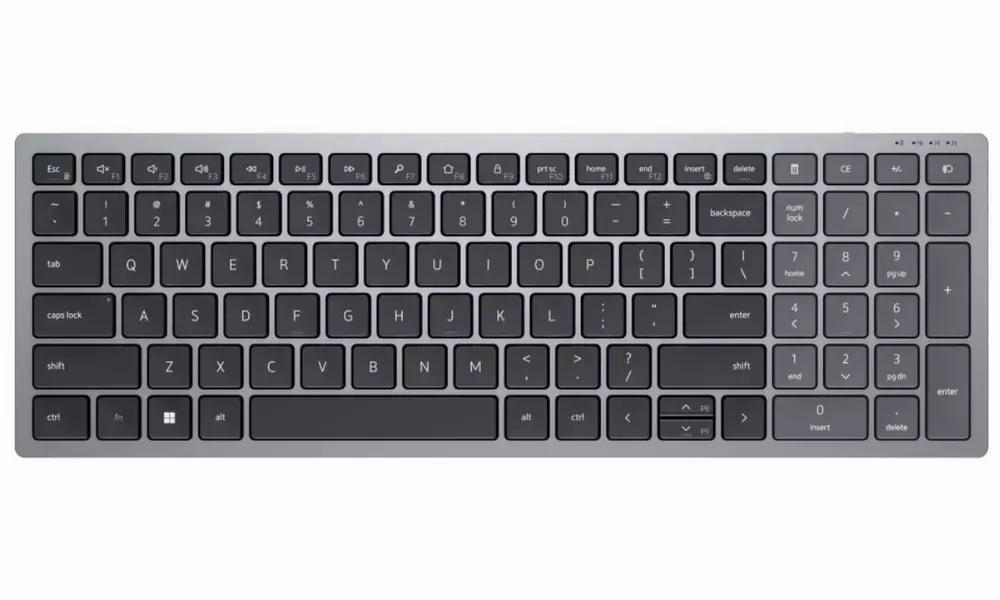 Tastatur Dell KB740 Compact Multi-Device Wireless Keyboard US International