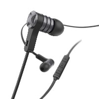 Слушалки Hama "Intense", In-Ear, микрофон, плосък лентов кабел, черни