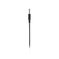 Слушалки Hama "Intense", In-Ear, микрофон, плосък лентов кабел, черни