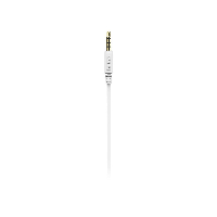 Слушалки Hama "Intense", In-Ear, микрофон, плосък лентов кабел, бели