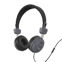 HAMA Слушалки с микрофон  "Fun4Phone", On-Ear Stereo Headphones, black